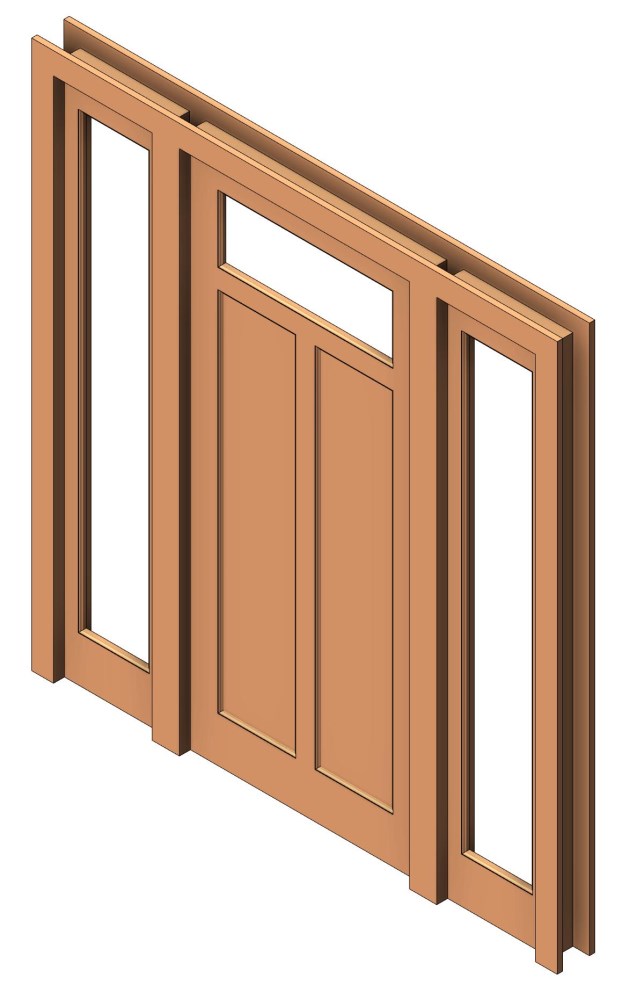 Free Flush Doors Revit Download – Entrance Door/Front Door – BIMsmith ...